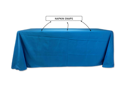 FIT 6 FOOT RECTANGULAR TABLE LINEN 88” x 130” RC