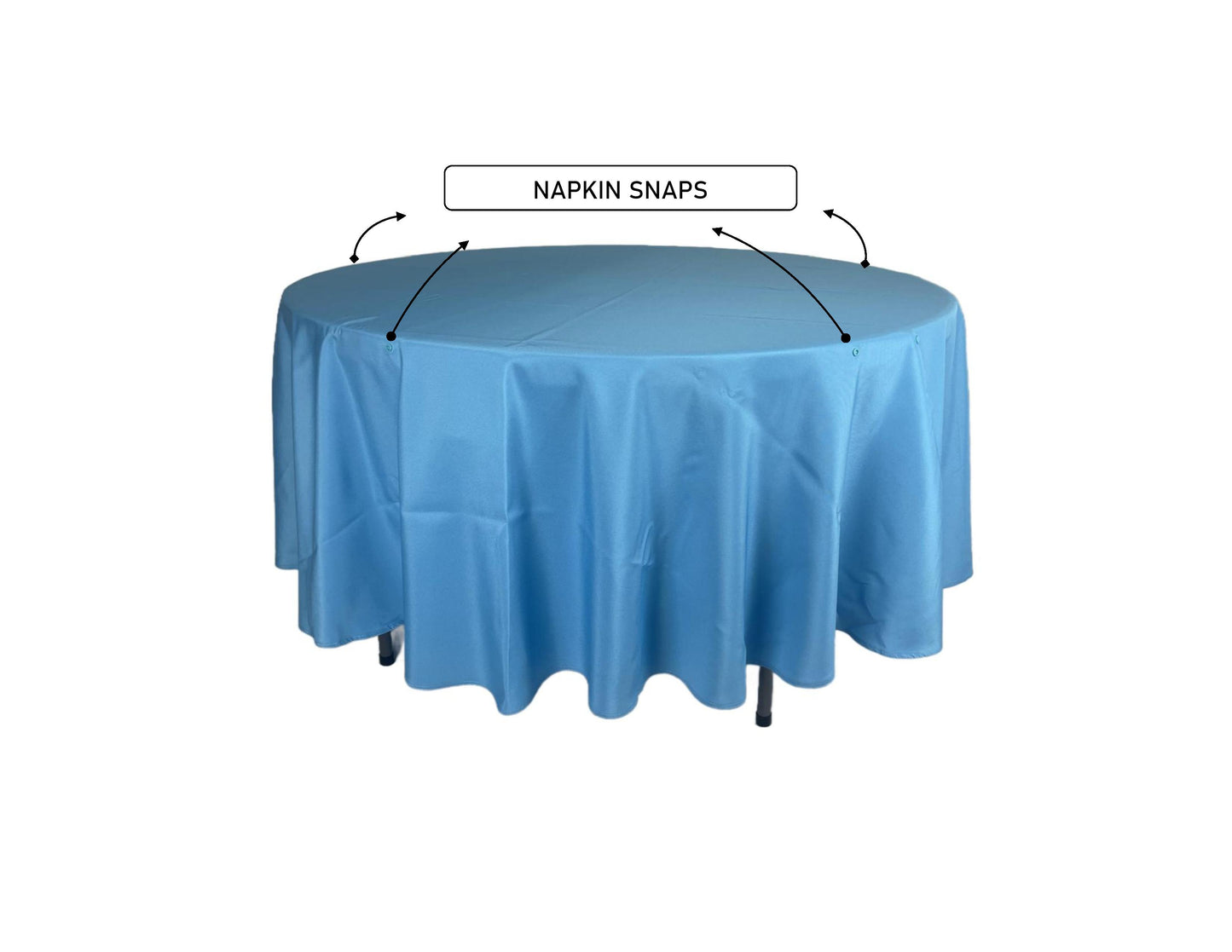 FIT 4 FOOT ROUND TABLE LINEN 88” ROUND