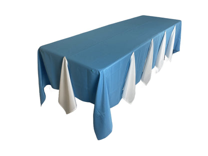 FIT 8 FOOT RECTANGULAR TABLE LINEN 70” x 126” SC