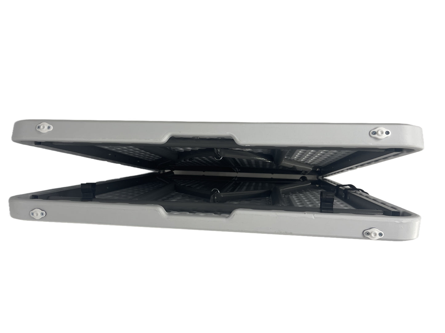 6 FOOT RECTANGULAR TABLE WITH INTEGRATED SNAP BUTTONS