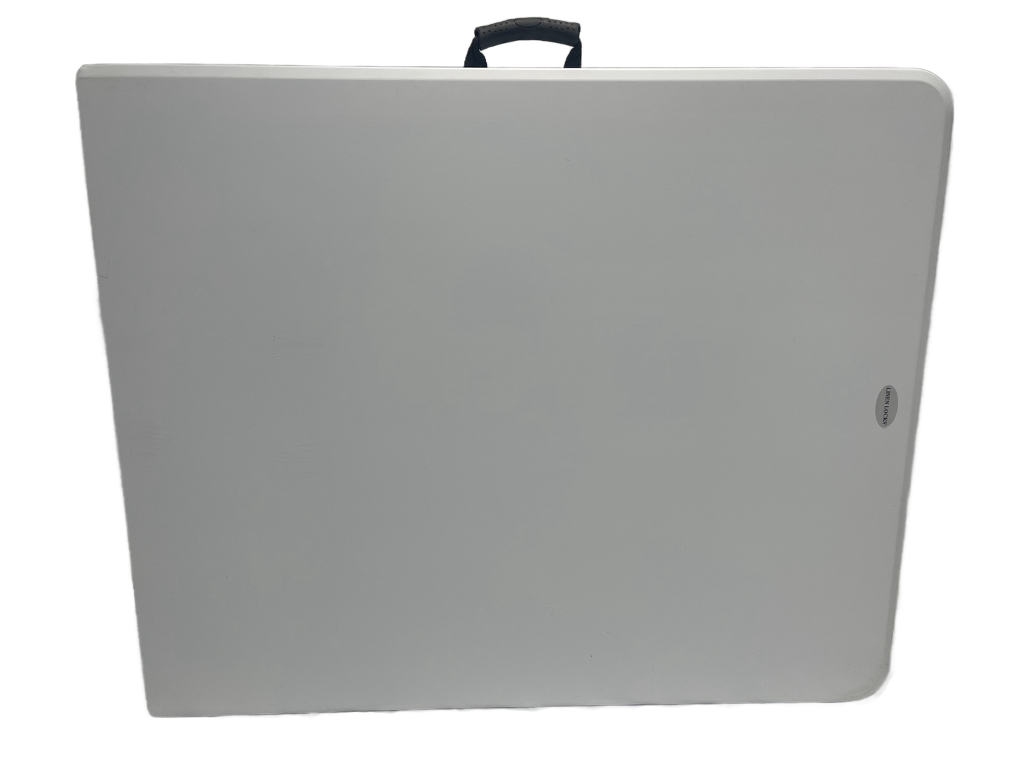 6 FOOT RECTANGULAR TABLE WITH INTEGRATED SNAP BUTTONS