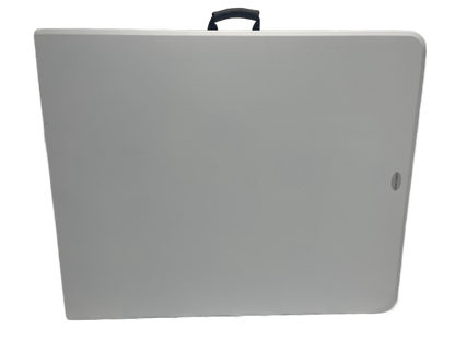 6 FOOT RECTANGULAR TABLE WITH INTEGRATED SNAP BUTTONS